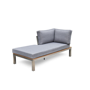 Lounger Gartenliege PORTOFINO grau