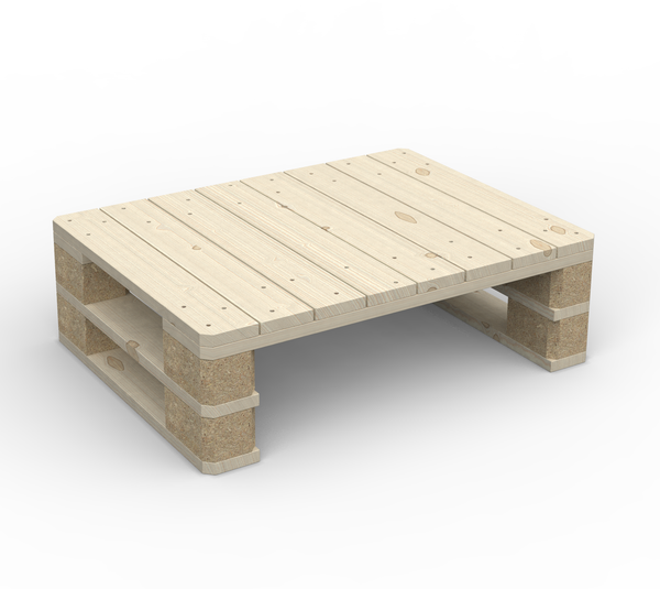 Loungetisch Holzpalette 80 x 60 cm