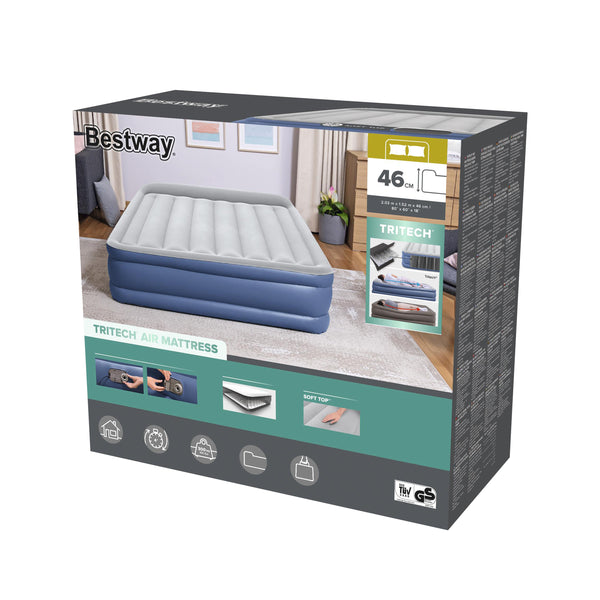 Luftbett Tritech Queen selbstaufblasend 203 x 152 x 46 cm