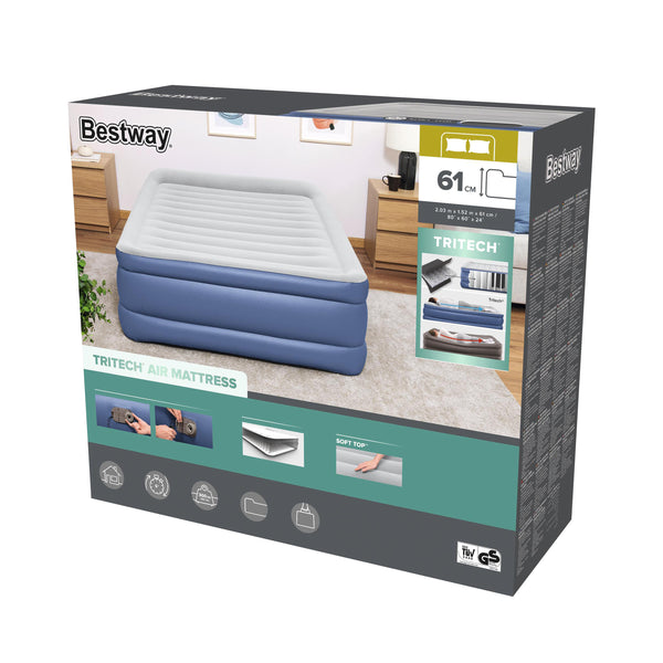 Luftbett Tritech Queen selbstaufblasend 203 x 152 x 61 cm