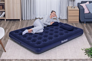 Luftbett mit Kissen Queen 203 x 152 x 22 cm