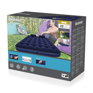 Luftbett mit Kissen Queen 203 x 152 x 22 cm