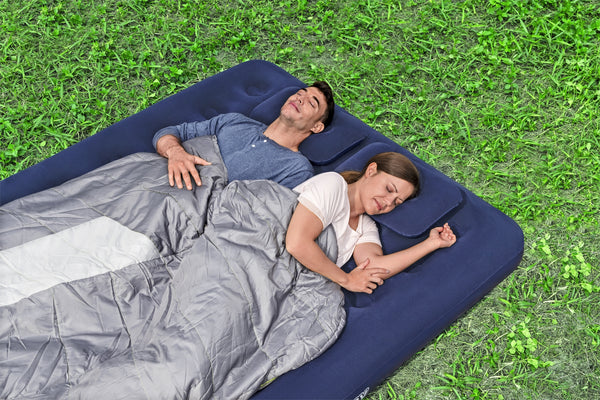 Luftbett mit Kissen Queen 203 x 152 x 22 cm