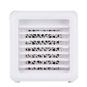 Luftkühler Mini 3 Stufen mit USB und LED weiss