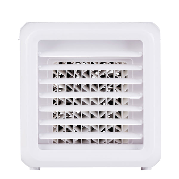 Luftkühler Mini 3 Stufen mit USB und LED weiss