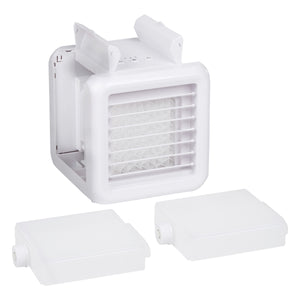 Luftkühler Mini 3 Stufen mit USB und LED weiss