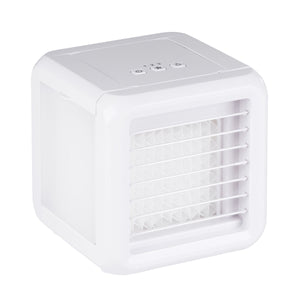 Luftkühler Mini 3 Stufen mit USB und LED weiss