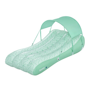 Matelas gonflable Comfy Chill avec pare-soleil, 175 x 94 cm