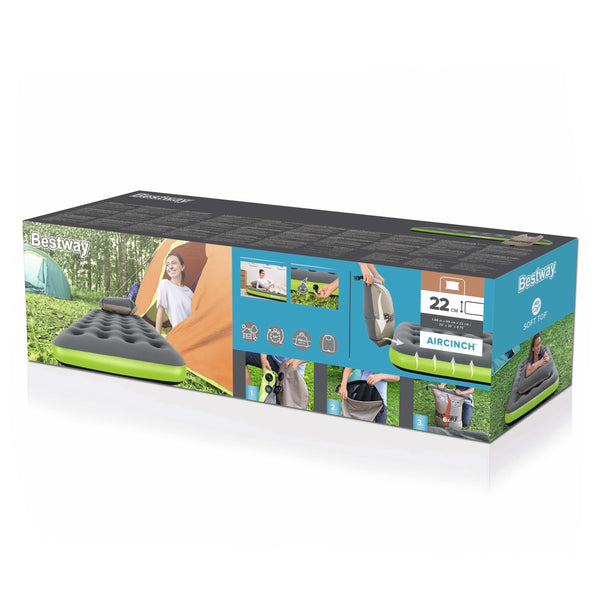Luftbett Roll and Relax 188 x 99 x 22 cm