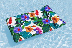 Matelas gonflable avec housse en tissu 183 x 124 cm