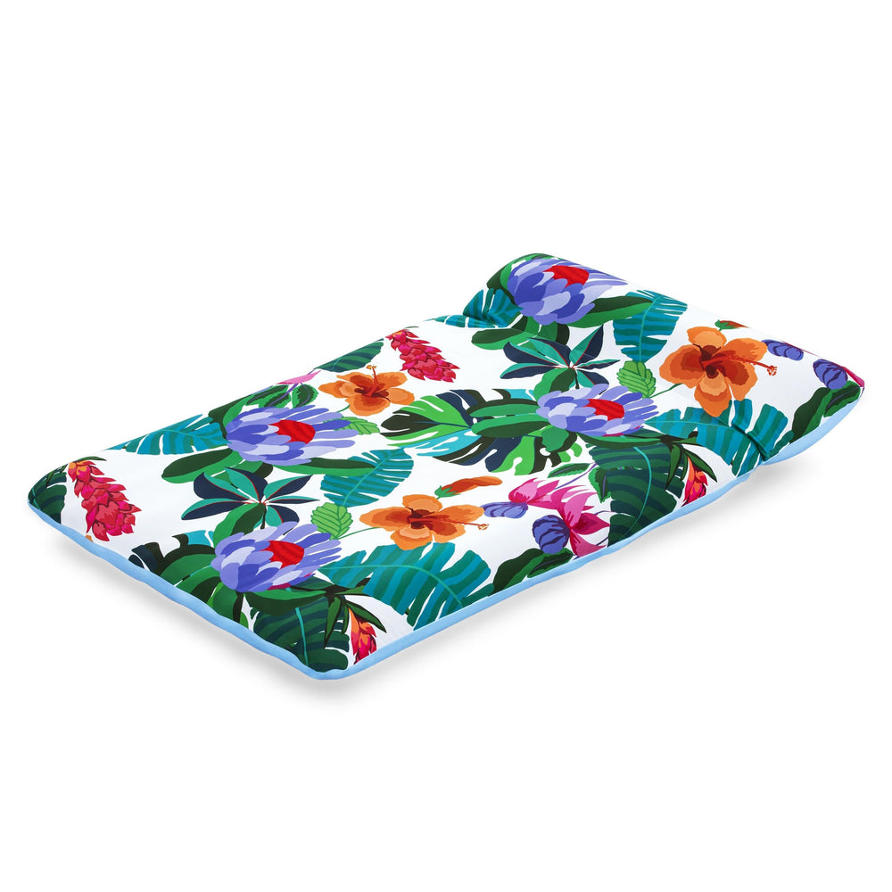 Matelas gonflable avec housse en tissu 183 x 124 cm