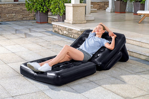 Luftsessel Multi-Max 4-in-1 schwarz