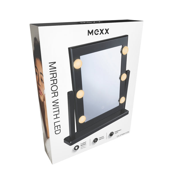 MEXX LED Schminkspiegel 39 x 41 cm