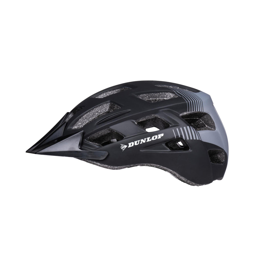 Casco MTB DUNLOP LED 55 - 58 cm nero