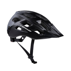 MTB Helm DUNLOP LED 55 - 58 cm schwarz