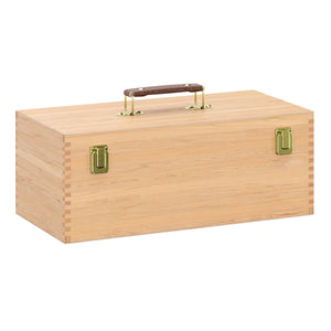 Malkasten Holz 40 x 20 x 16 cm natur