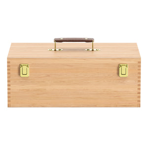 Malkasten Holz 40 x 20 x 16 cm natur