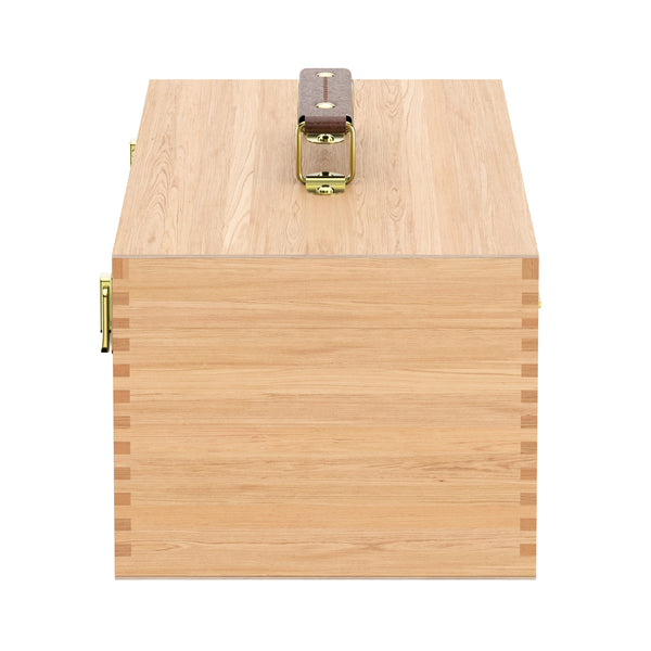 Malkasten Holz 40 x 20 x 16 cm natur