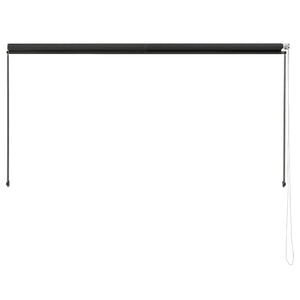 Standmarkise Malaga mit Seitenzugkette 150x120cm Grau