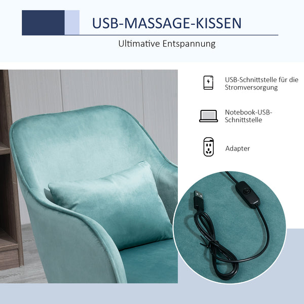 Massage office chair with vibration function