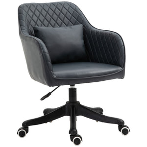 Massage office chair with vibration function and armrests