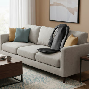 Massagegerät Sitzauflage REASY mit Wärmefunktion schwarz