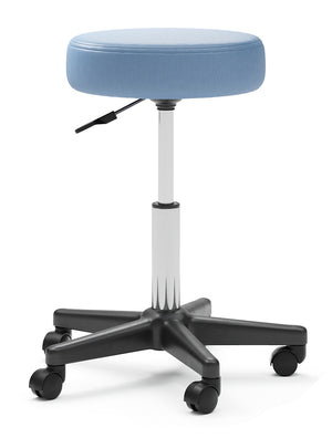 Rollhocker hellblau