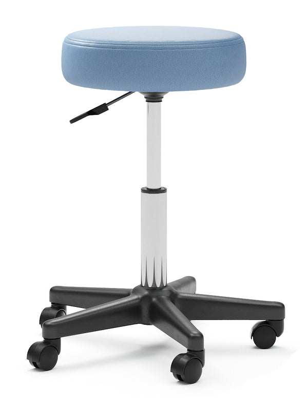 Rollhocker hellblau