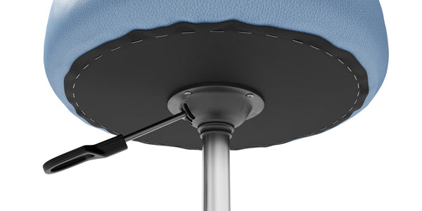 Rollhocker hellblau