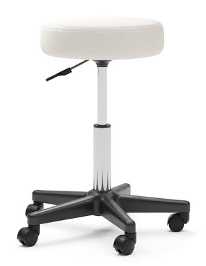 Drehstuhl Massage Hocker weiss