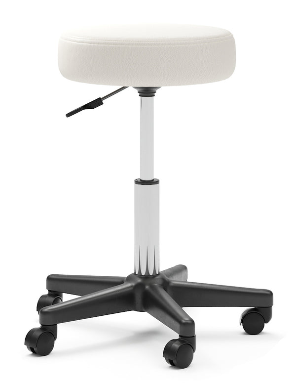 Drehstuhl Massage Hocker weiss