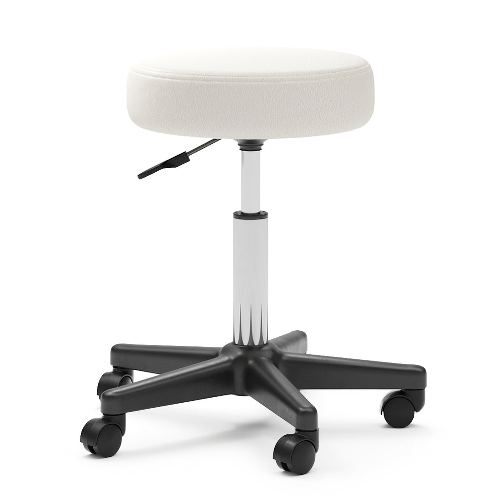 Drehstuhl Massage Hocker weiss
