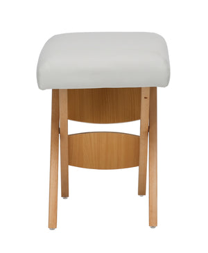 Klappstuhl Massagehocker weiss