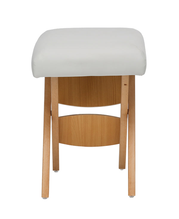 Klappstuhl Massagehocker weiss