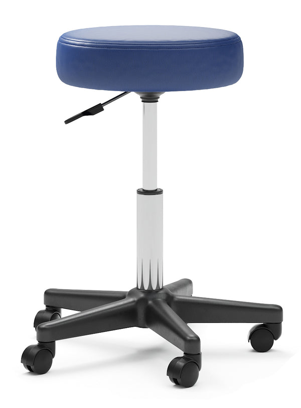 Rollhocker blau
