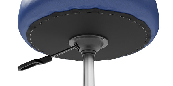 Rollhocker blau