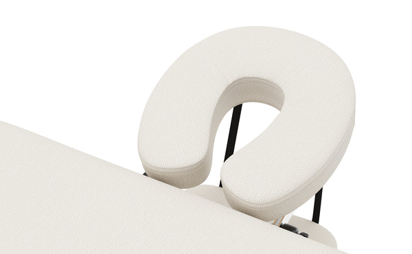 4-Zonen Massageliege creme