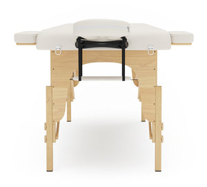 Massageliege BASIC 2-Zonen weiss