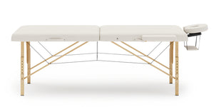 Massageliege BASIC 2-Zonen weiss