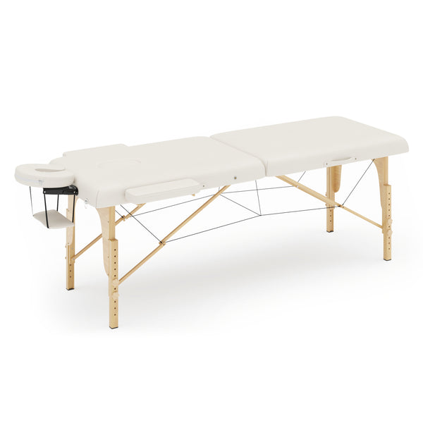 Massageliege BASIC 2-Zonen weiss