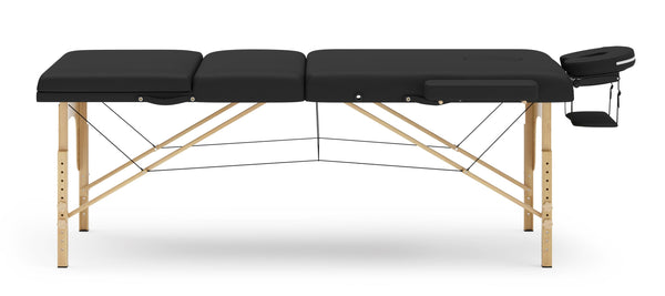 Massageliege BASIC 3-Zonen schwarz