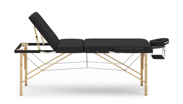 Massageliege BASIC 3-Zonen schwarz