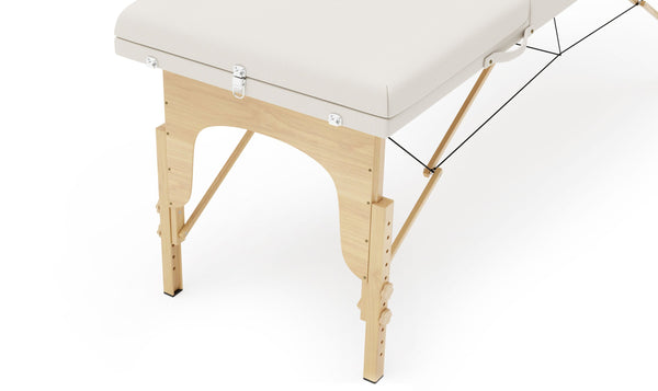 Massageliege BASIC 3-Zonen weiss