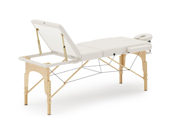 Massageliege BASIC 3-Zonen weiss