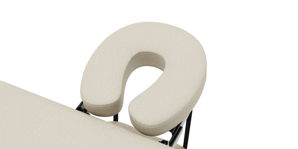 Lettino da massaggio a 2 zone, beige