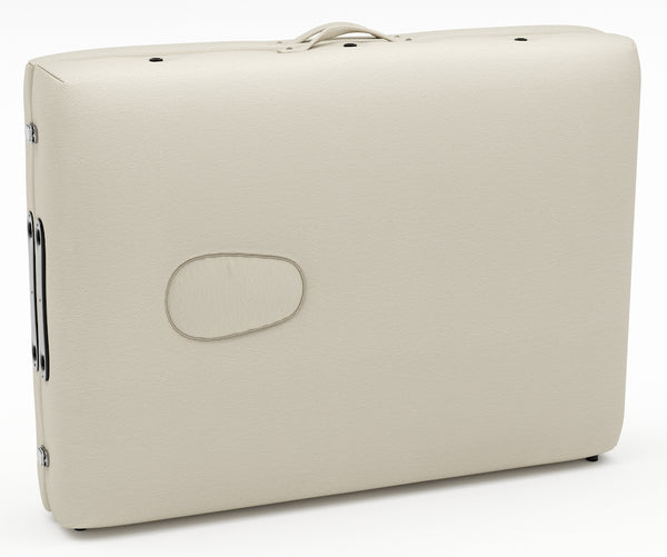 Lettino da massaggio a 2 zone, beige