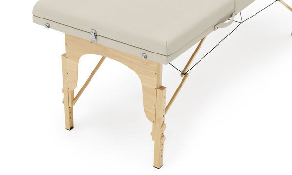 Massageliege 3-Zonen beige