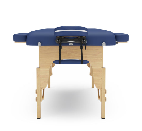 3-Zonen Massageliege blau