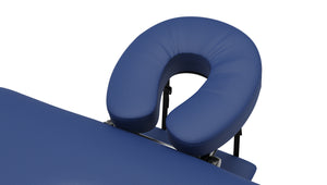 3-Zonen Massageliege blau