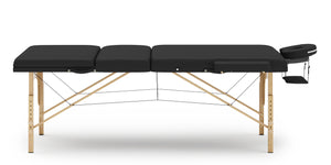 Massageliege 3-Zonen inkl. Knie- & Nackenrolle